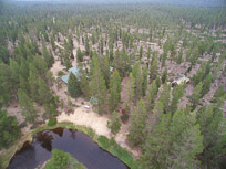 Aerial photos of the Ranch